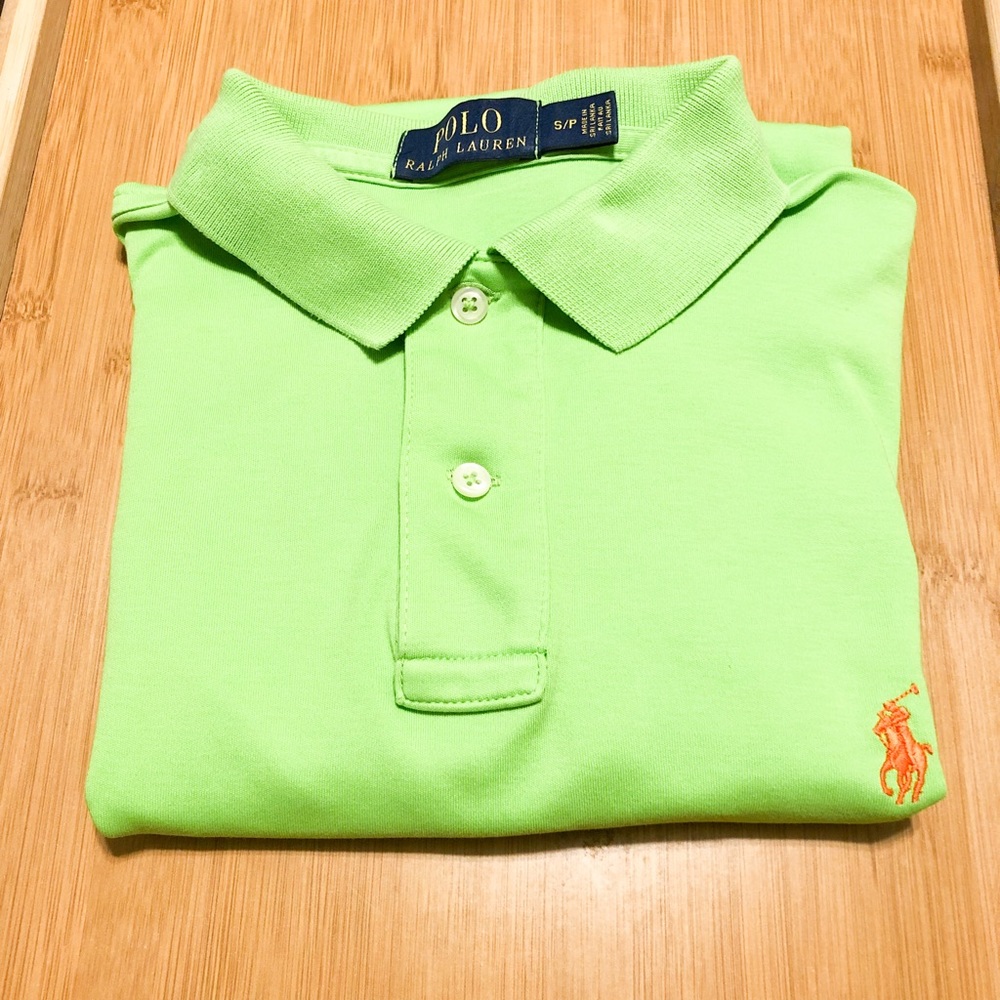 Polo Ralph Lauren.  Orange polo